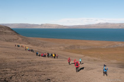 El este de Spitsbergen e Isla del Oso, Buscando el oso polar y la bolsa de hielo