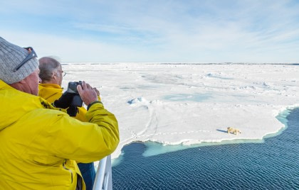 Noord Spitsbergen, Op zoek naar de ijsbeer en pakijs & Vogelspotten - Zomerzonnewende