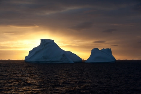 Sunset in the Weddell Sea