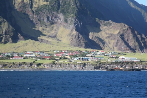 The settlement of Tristan da Cunha