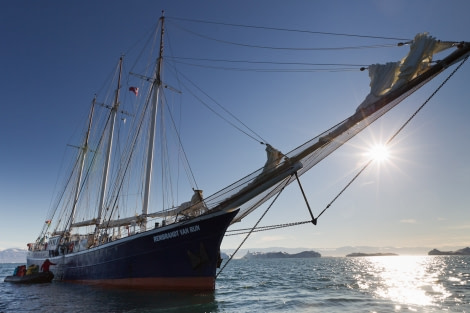 Great angle of s/v Rembrandt van Rijn