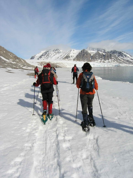 Snowshoeing