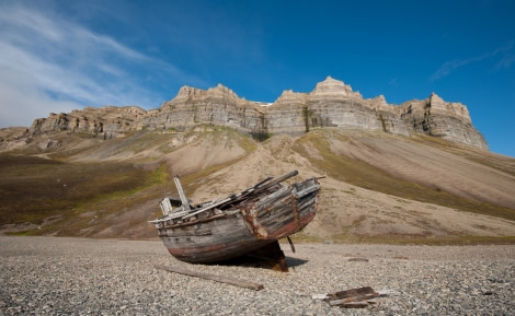 Old wooden boat