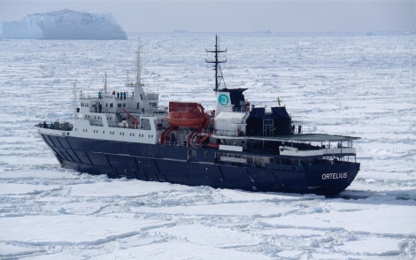 Ortelius in pack ice, Ross Sea