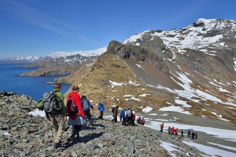 Hike at Godthul_South Georgia_November