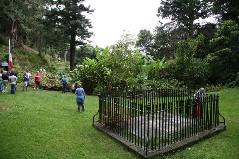 St Helena, Napoleon's grave, Atlantic Odyssey © Rob Tully-Oceanwide Expeditions.JPG