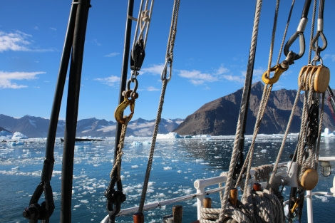 Sailing in Greenland with Rembrandt van Rijn.