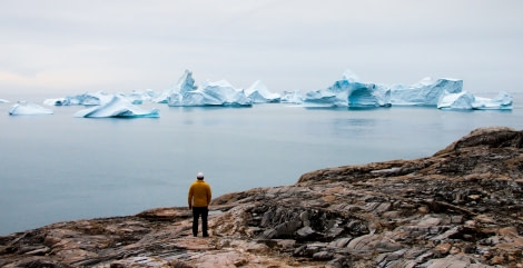 Greenland-Jeff overlooking icebergs from Isotorq.JPG