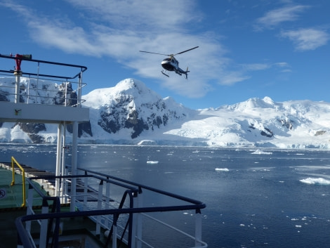 OTL28-17, Ross Sea,Day 27 Victoria Salem.  Helicopter approaching-Oceanwide Expeditions.JPG