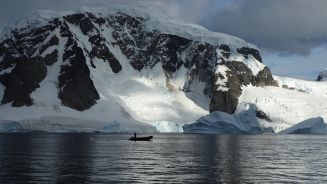 OTL28-17, Ross Sea,Day 28 Victoria Salem. Zodiac and scenery from Danco Island-Oceanwide Expeditions.JPG