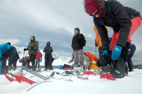 Snowshoe hike, Spitsbergen, Arctic Spring  © Oceanwide Expeditions, Philipp Schaudy