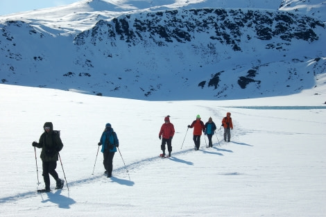 Snowshoe hike, Spitsbergen, Arctic Spring  © Oceanwide Expeditions, Philipp Schaudy