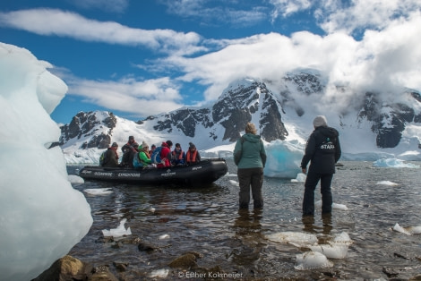 Danco Island Zodiac landing © Esther Kokmeijer - Oceanwide Expeditions