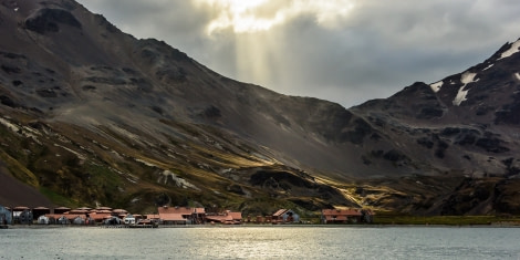 Light over Stromness Whaling Station