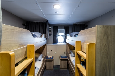 Plancius, Quadruple cabin