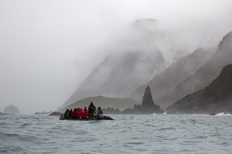 Zodiac cruise amidst misty scenery, Cape Lookout, Elephant Island © Margaret Welby - Oceanwide Expeditions.jpg