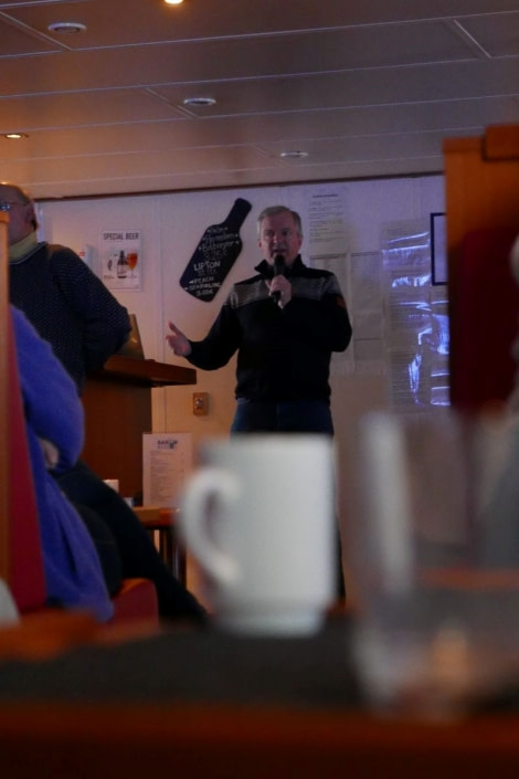 OTL28-20, 14 Mar, Julian Dowdeswell lecturing, Victoria Salem - Oceanwide Expeditions.JPG