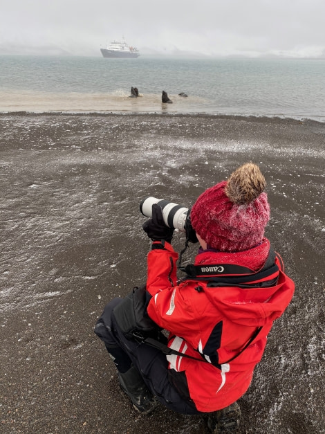 PLA32-20, Day 09, 17 March, Photography person WB  Whalers Bay, Dorette Kuipers - Oceanwide Expeditions.jpg