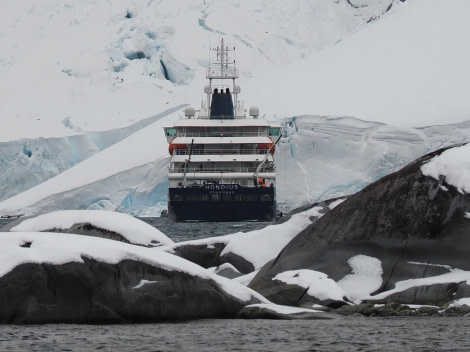 Antarctic parking lot