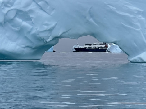 Ship in an iceberg