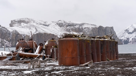 Whalers Bay Deception Island Boiler Tanks