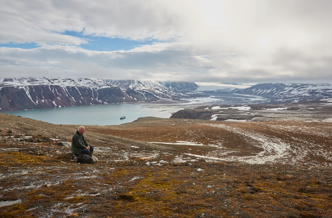 Arktischer Tundra Winter