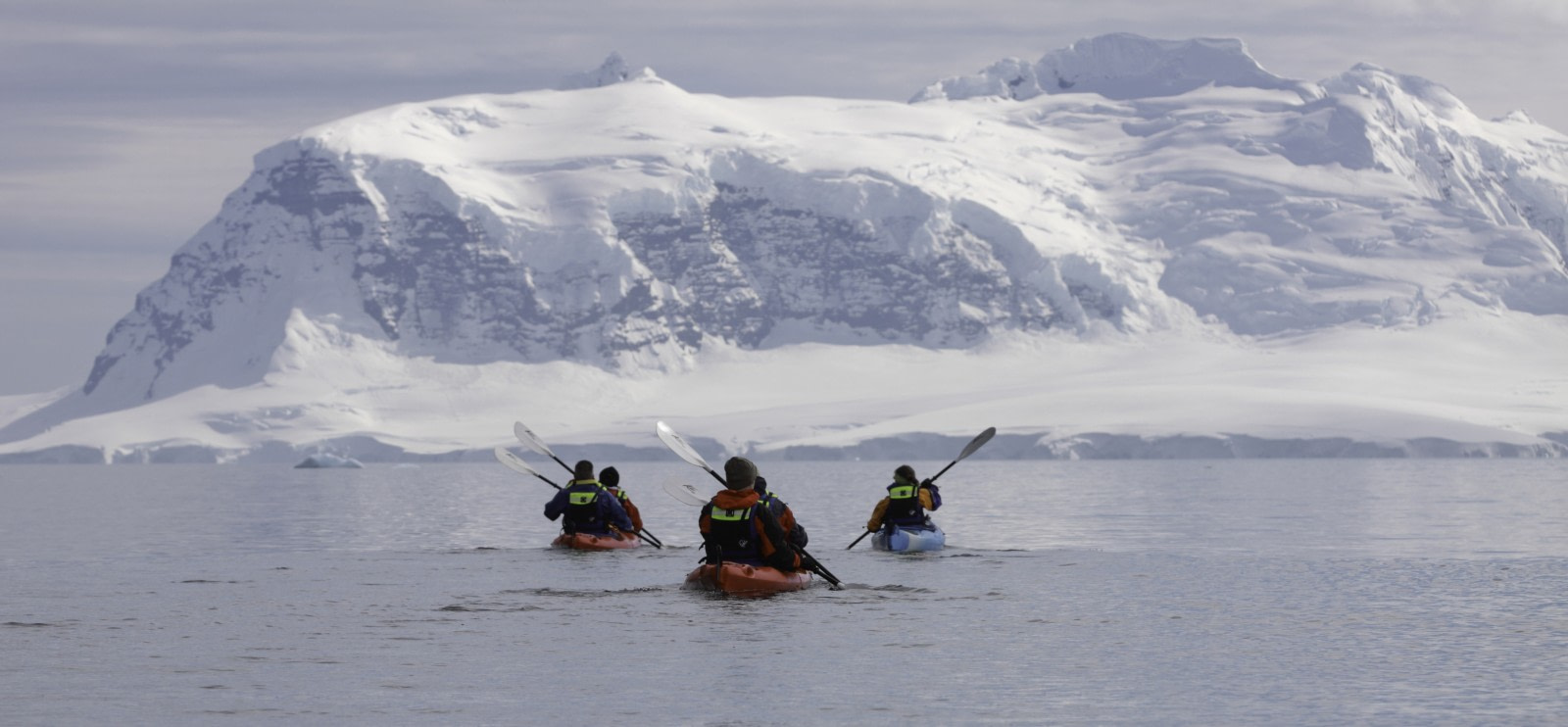 Kayaking in Antarctica