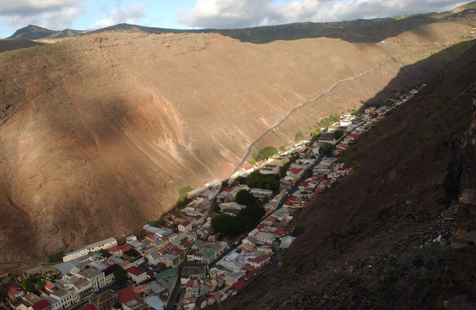 Jamestown, die Hauptstadt von St. Helena