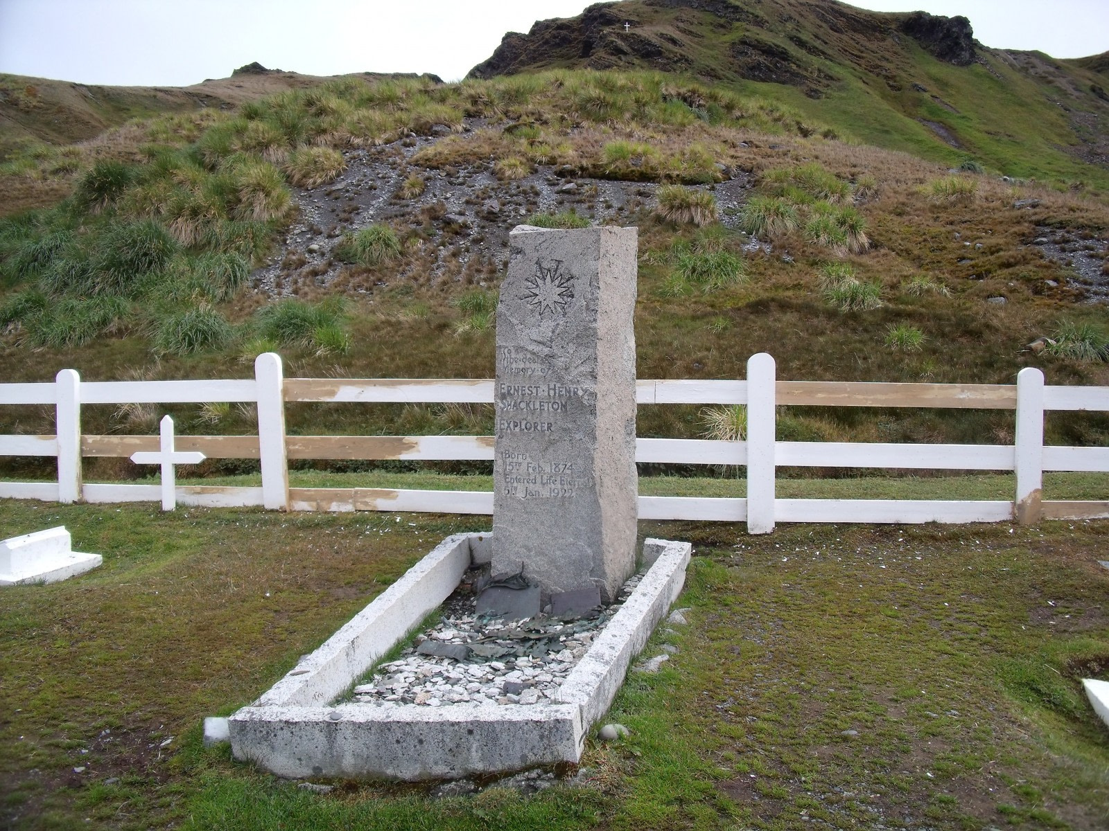 Shackleton’s grave