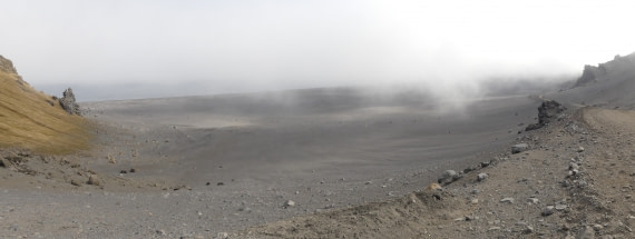 Moon walk over Jan Mayen