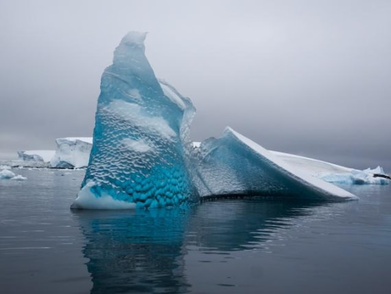 glassy iceberg