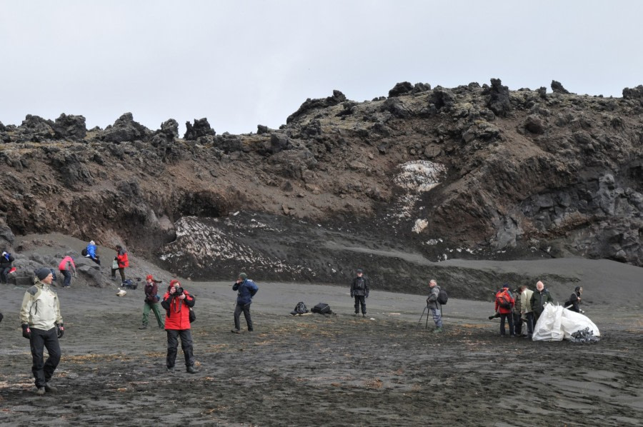 Jan Mayen beach walk