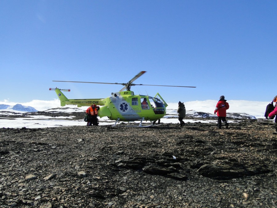 Helicopter landing