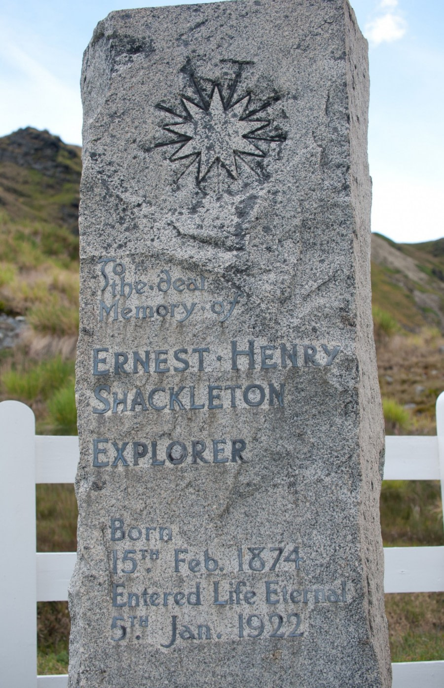 Shackleton's grave