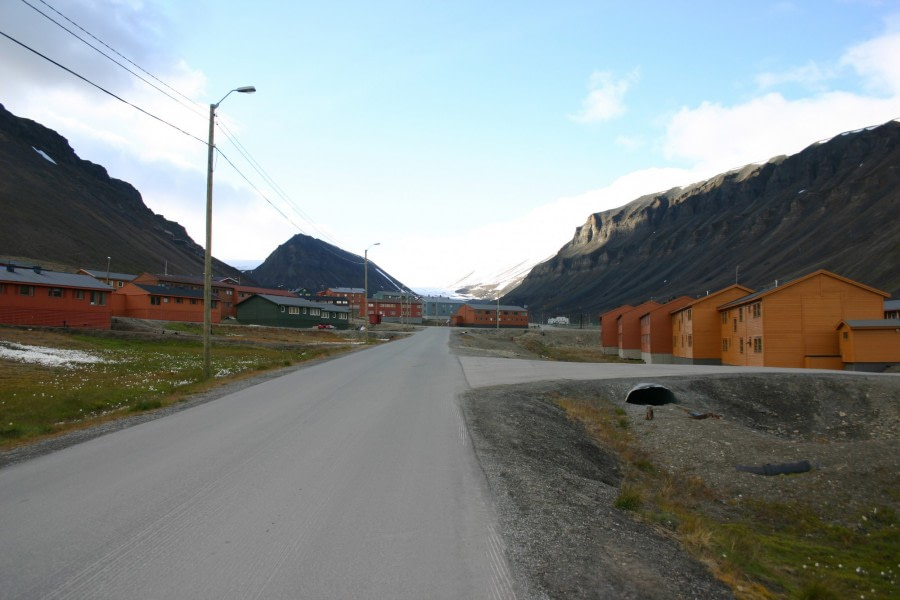 The town of Longyearbyen