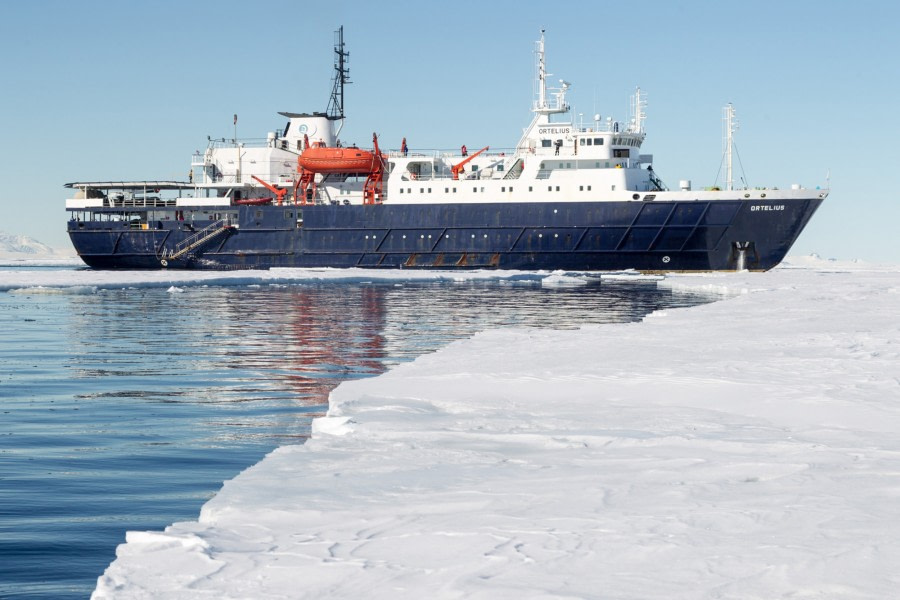 Ortelius at McMurdo Sound, Ross Sea