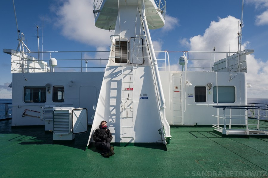 At sea towards Antarctica