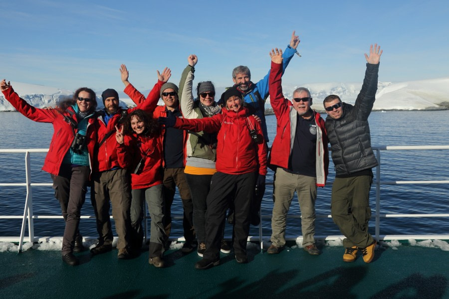 Disembarkation in Ushuaia