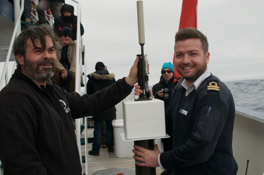 At sea in the Drake Passage