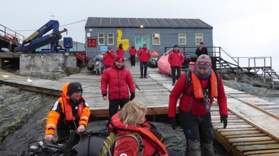 Channel, Vernadsky station & Wordie House, Argentine Islands