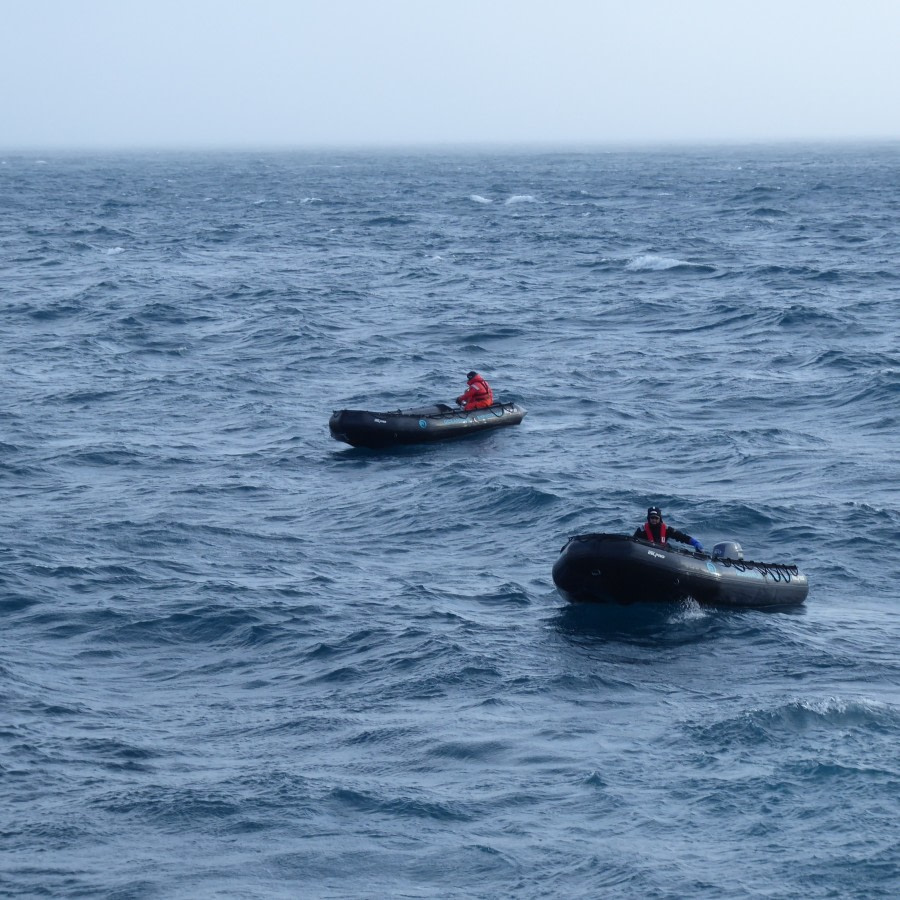 OTL28-17, Ross Sea,Day 23 Victoria Salem. Launching zodiacs 1-Oceanwide Expeditions.JPG