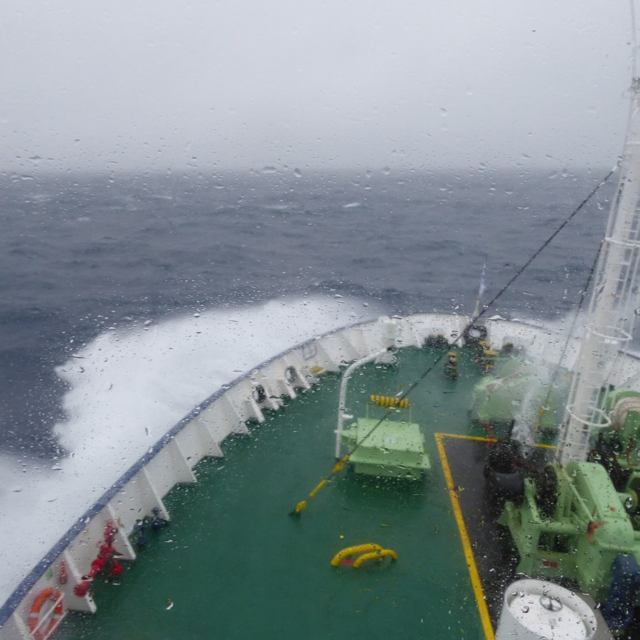 OTL28-17, Ross Sea,Day 24 Victoria Salem. Spray from the bridge 1-Oceanwide Expeditions.JPG