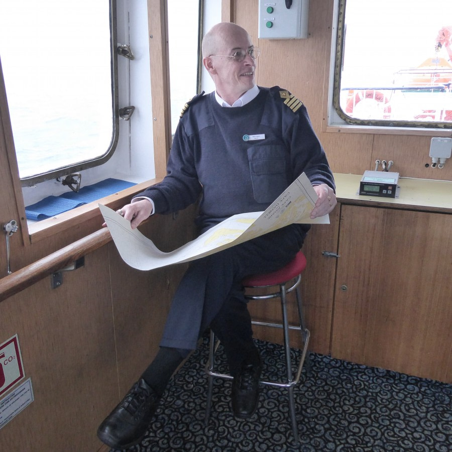 At sea in the Southern Ocean