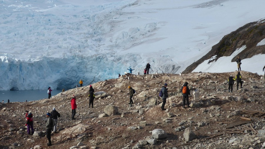 OTL29-17,Day 5 Victoria Salem. Passengers at Neko Harbour-Oceanwide Expeditions.JPG