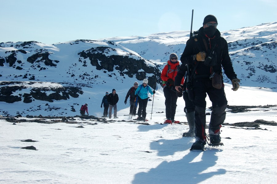 Snowshoe hike, Spitsbergen, Arctic Spring  © Oceanwide Expeditions, Philipp Schaudy