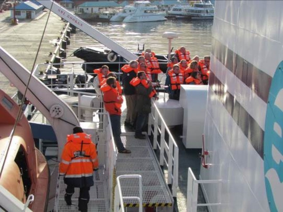 Embarkation – Ushuaia, Argentina