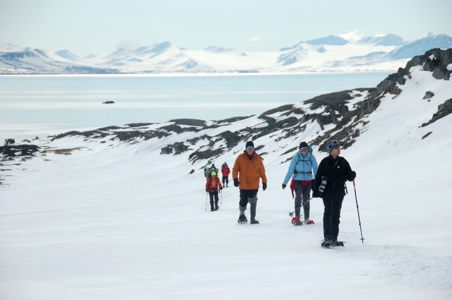 Snowshoe hike, Spitsbergen, Arctic Spring  © Oceanwide Expeditions, Philipp Schaudy