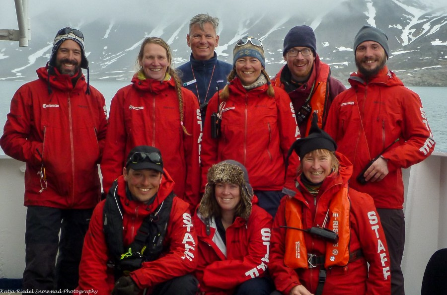 Ausschiffung in Longyearbyen, Isfjord