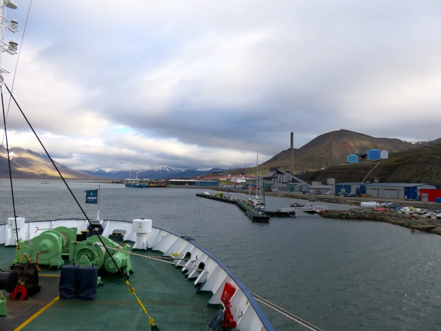 Embarkation, Longyearbyen