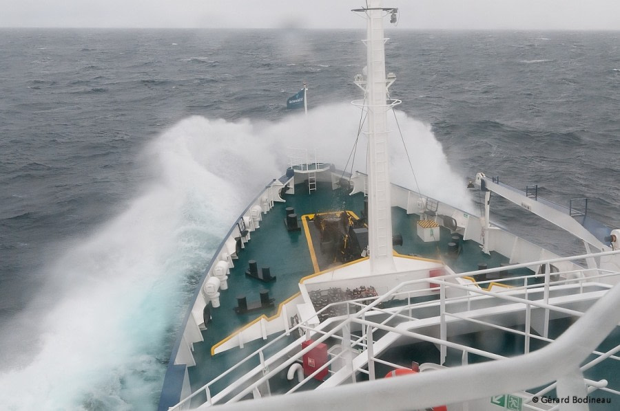 At Sea towards East Greenland